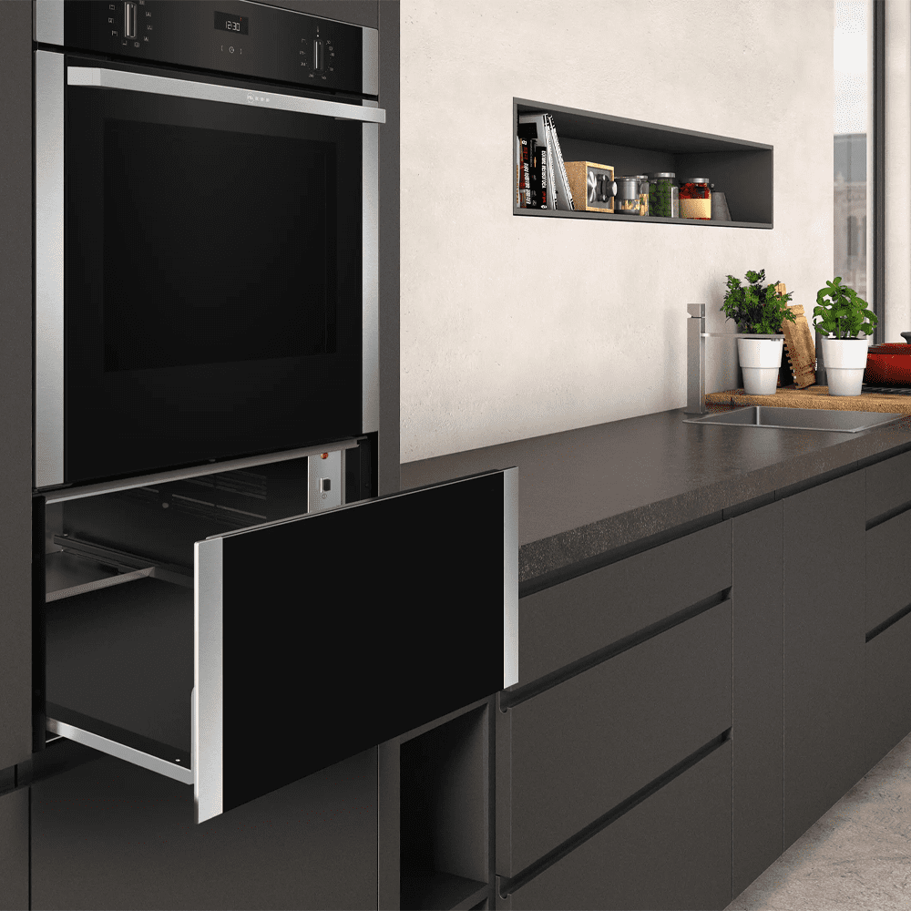 Neff 29cm N50 Push Pull Warming Drawer N1AHA02N0B - Stainless Steel Neff 29cm N50 Push Pull Warming Drawer N1AHA02N0B - Stainless Steel