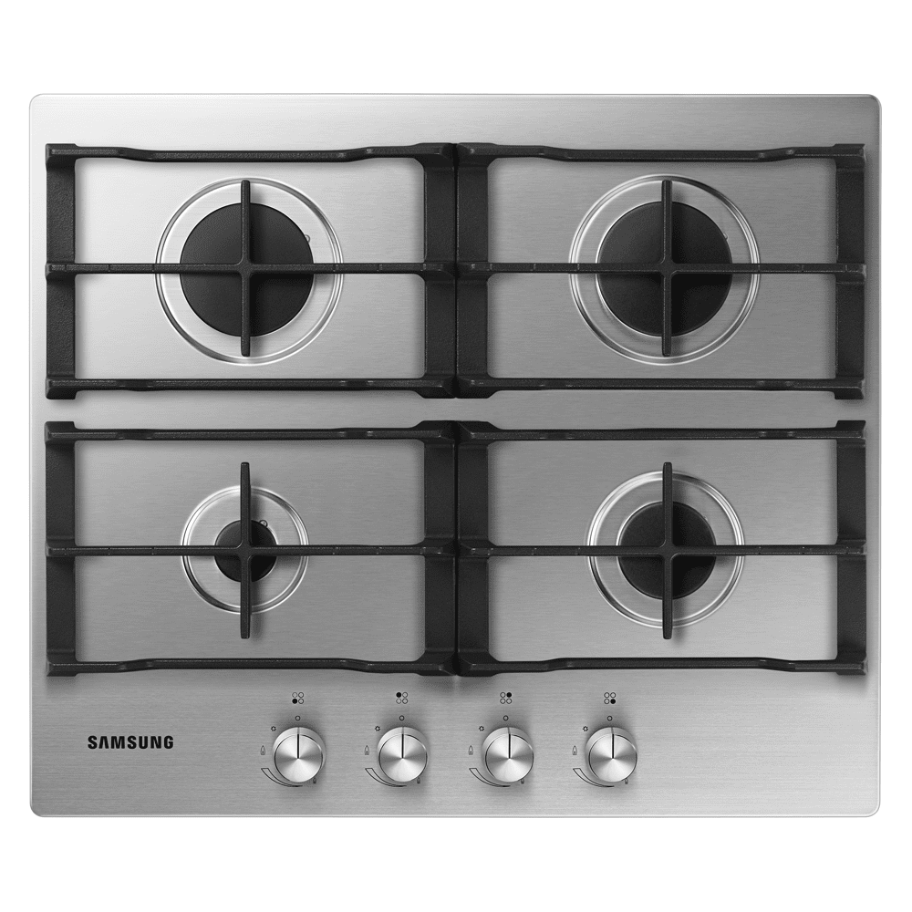 Samsung  60cm Four Burner Gas Hob NA64D3010AS/U1 - Stainless Steel