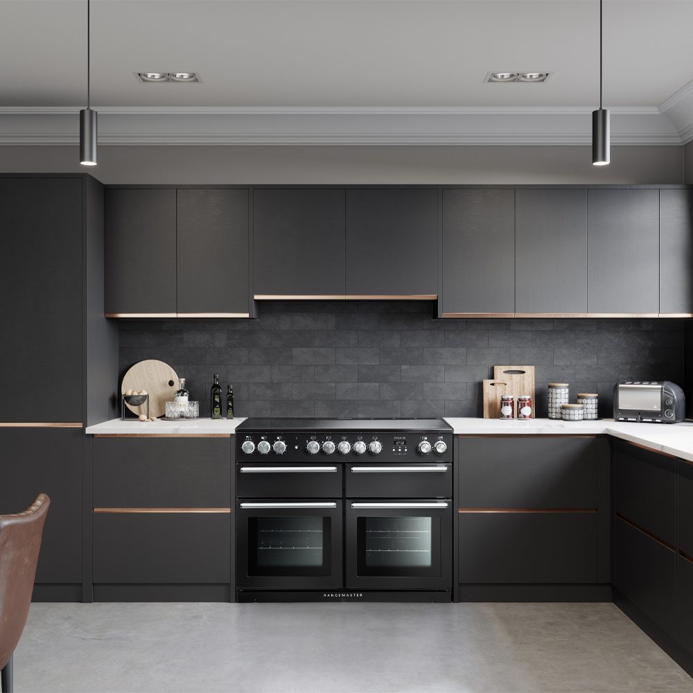 Rangemaster Nexus SE 110cm Induction Range Cooker 125880 NEXSE110EICB/C - CHARCOAL BLACK Rangemaster Nexus SE 110cm Induction Range Cooker 125880 NEXSE110EICB/C - CHARCOAL BLACK