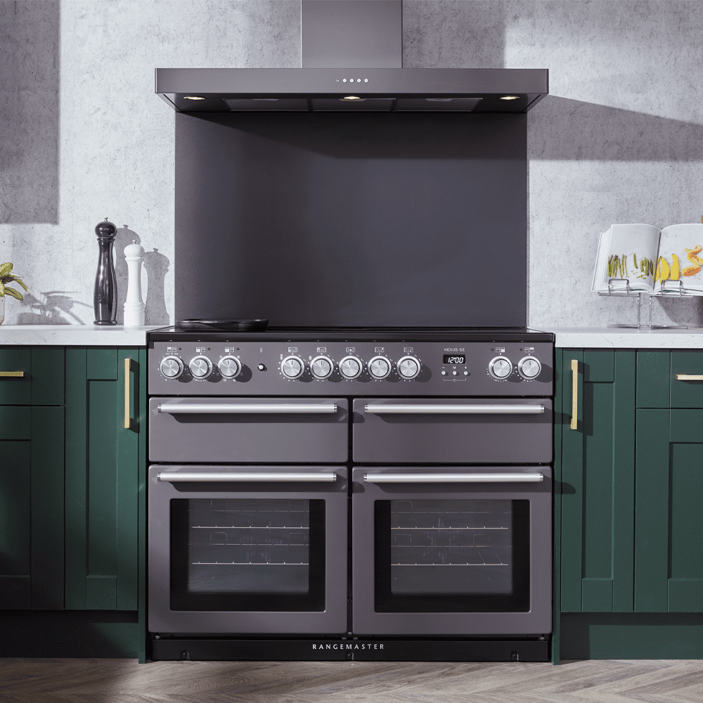 Rangemaster Nexus SE 110cm Dual Fuel Range Cooker 11823 NEXSE110DFFSS/C - Stainless Steel Rangemaster Nexus SE 110cm Dual Fuel Range Cooker 11823 NEXSE110DFFSS/C - Stainless Steel