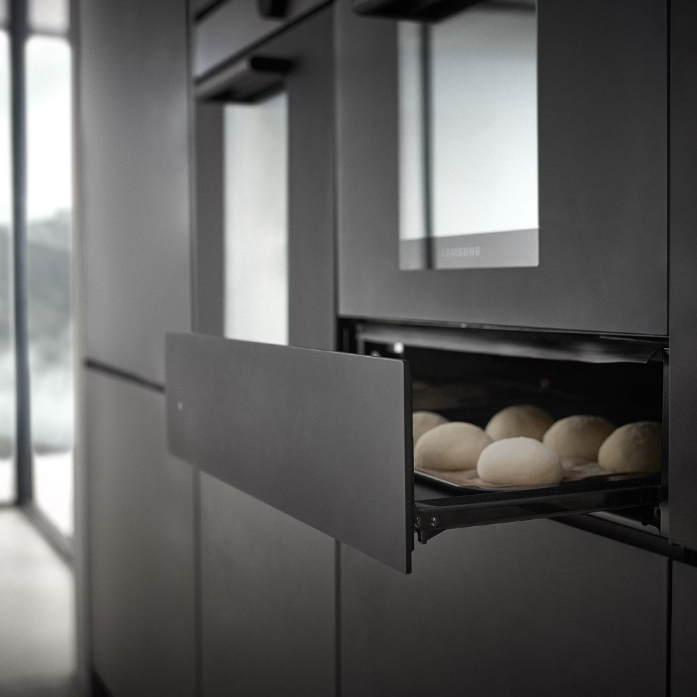 Samsung Bespoke 14cm Neo Warming Drawer NL20T8100WK - Black Samsung Bespoke 14cm Neo Warming Drawer NL20T8100WK - Black