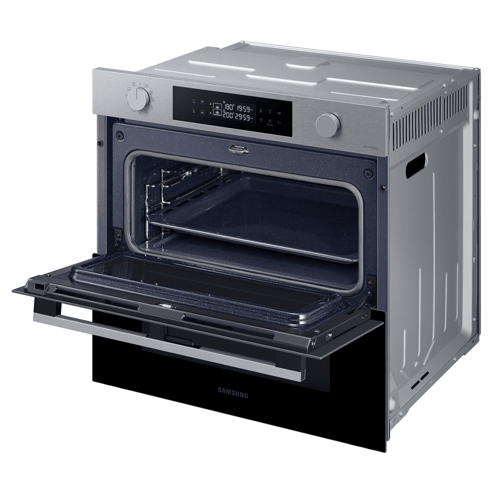 Samsung Series 4 Pyrolytic Dual Cook Flex Multifunction Single Oven NV7B45305AS - Stainless Steel Samsung Series 4 Pyrolytic Dual Cook Flex Multifunction Single Oven NV7B45305AS - Stainless Steel