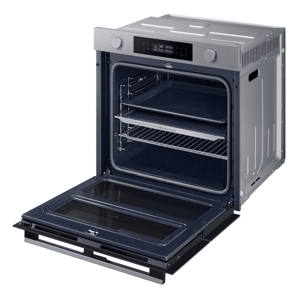 Samsung Series 4 Pyrolytic Dual Cook Flex Multifunction Single Oven NV7B45305AS - Stainless Steel Samsung Series 4 Pyrolytic Dual Cook Flex Multifunction Single Oven NV7B45305AS - Stainless Steel