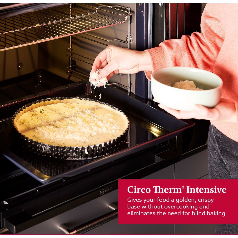 Neff N50 CircoTherm Single Oven SlideAway Door B3ACE4AG3B - Graphite Neff N50 CircoTherm Single Oven SlideAway Door B3ACE4AG3B - Graphite
