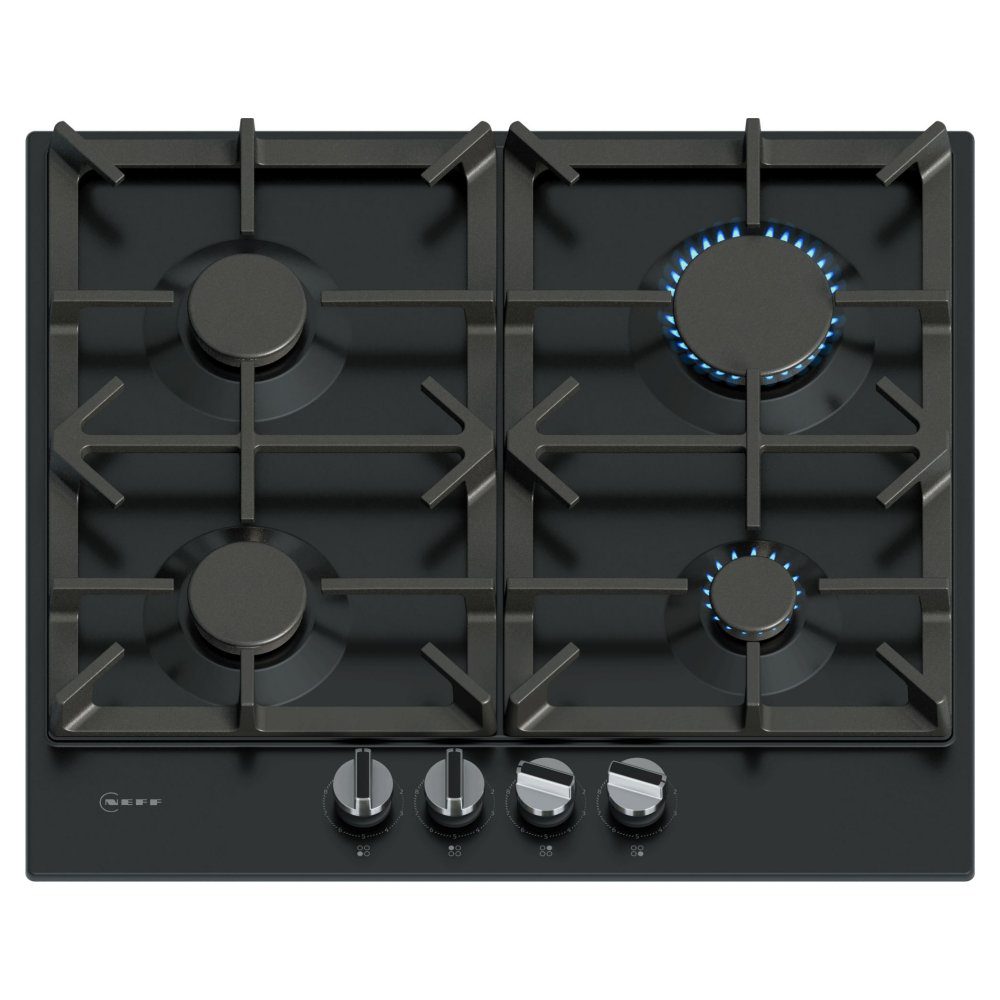 Neff  60cm N70 4 Burner Gas Hob T26CIP8S0 - Black