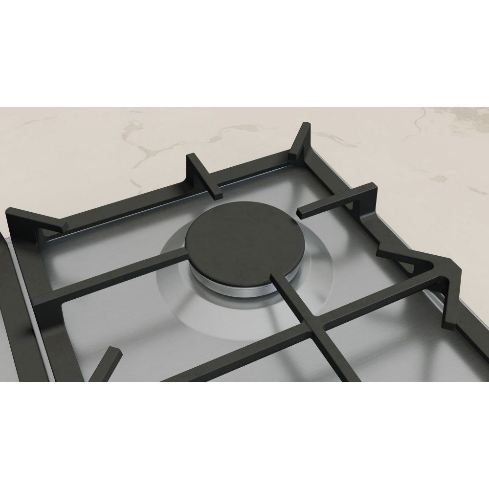 Neff 90cm N70 5 Burner Gas Hob T29CIR8N0 - Stainless Steel Neff 90cm N70 5 Burner Gas Hob T29CIR8N0 - Stainless Steel