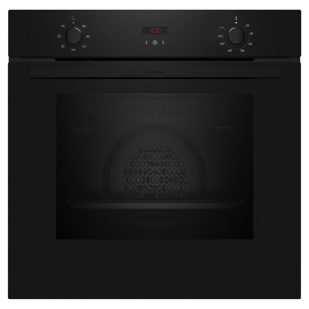 Neff  N30 CircoTherm Multifunction Single Oven B1DCC0AK3B - Black