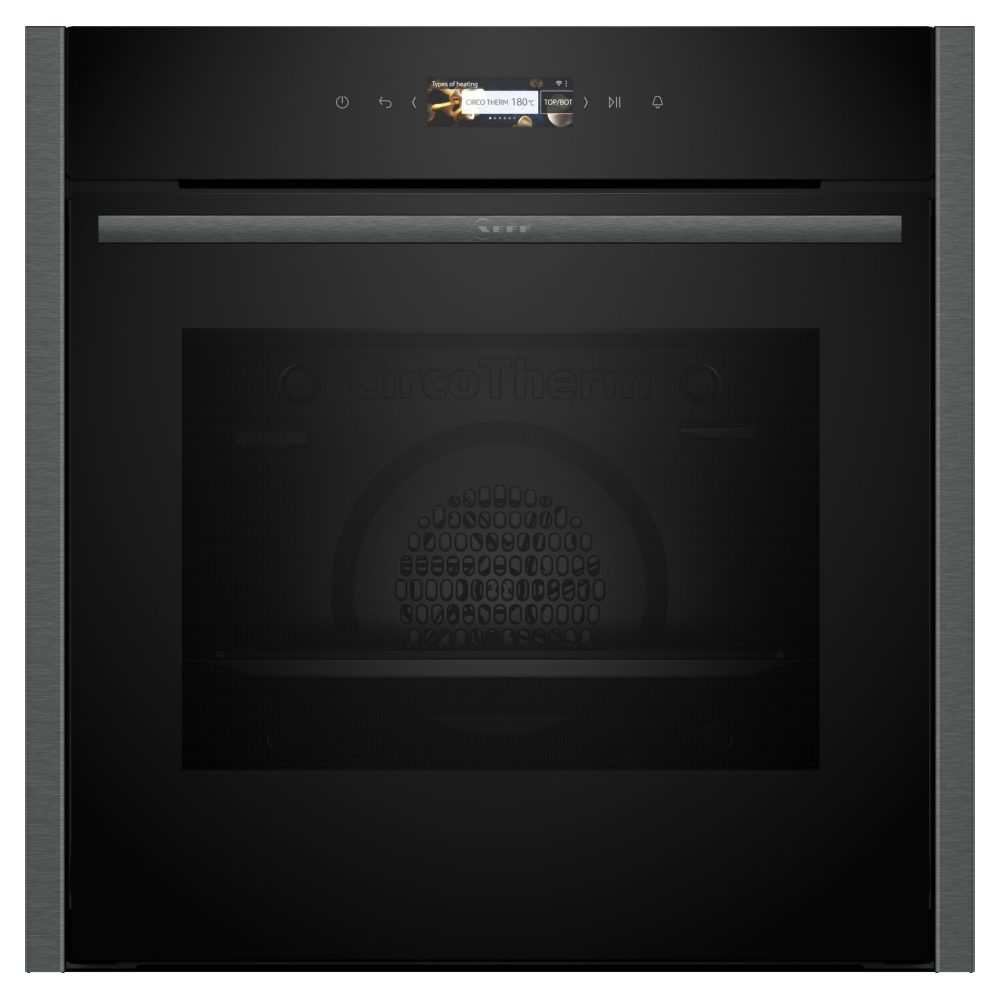 Neff N70 Pyrolytic Multifunction Single Oven B24CR71G0B - Graphite Neff N70 Pyrolytic Multifunction Single Oven B24CR71G0B - Graphite