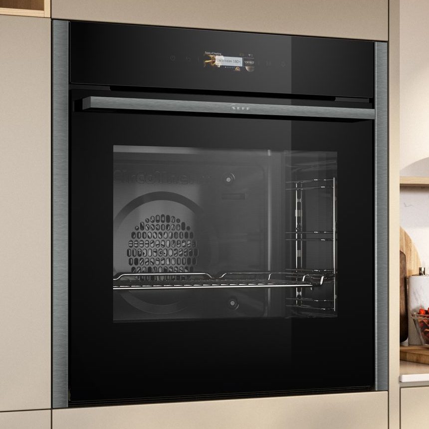 Neff N70 Pyrolytic Multifunction Single Oven B24CR71G0B - Graphite Neff N70 Pyrolytic Multifunction Single Oven B24CR71G0B - Graphite