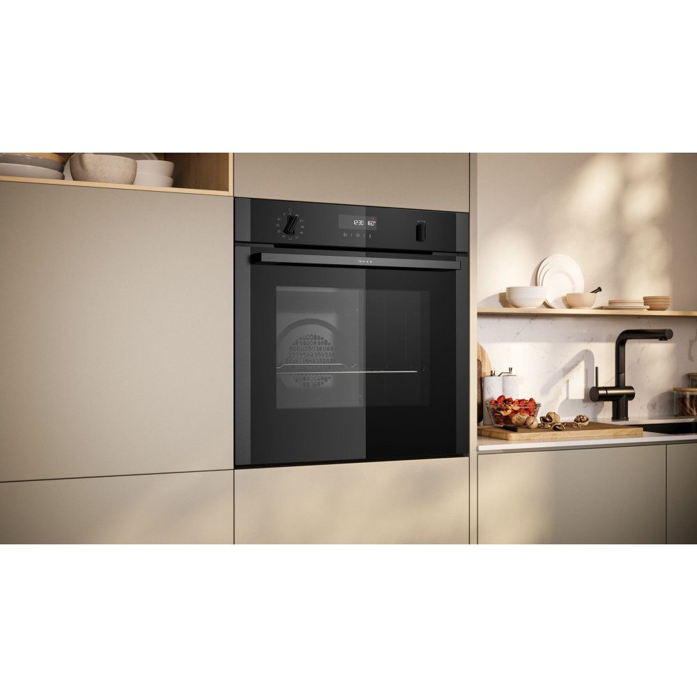 Neff N50 CircoTherm Pyrolytic Multifunction Single Oven B2ACH7AG7B - GRAPHITE Neff N50 CircoTherm Pyrolytic Multifunction Single Oven B2ACH7AG7B - GRAPHITE