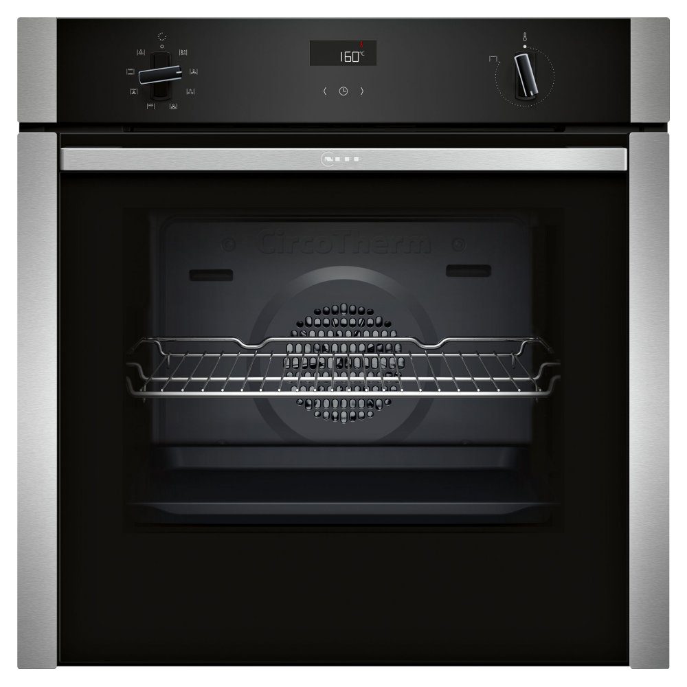 Neff  N50 Slide & Hide Multifunction Single Oven B4ACF1AN3B - Stainless Steel