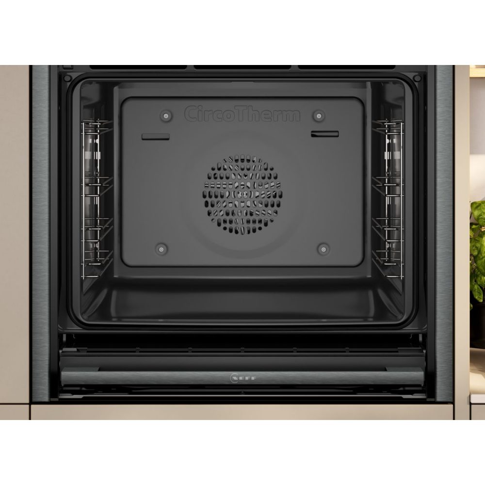 Neff N70 Slide & Hide Multifunction Single Oven B54CR31G0B - Graphite Neff N70 Slide & Hide Multifunction Single Oven B54CR31G0B - Graphite