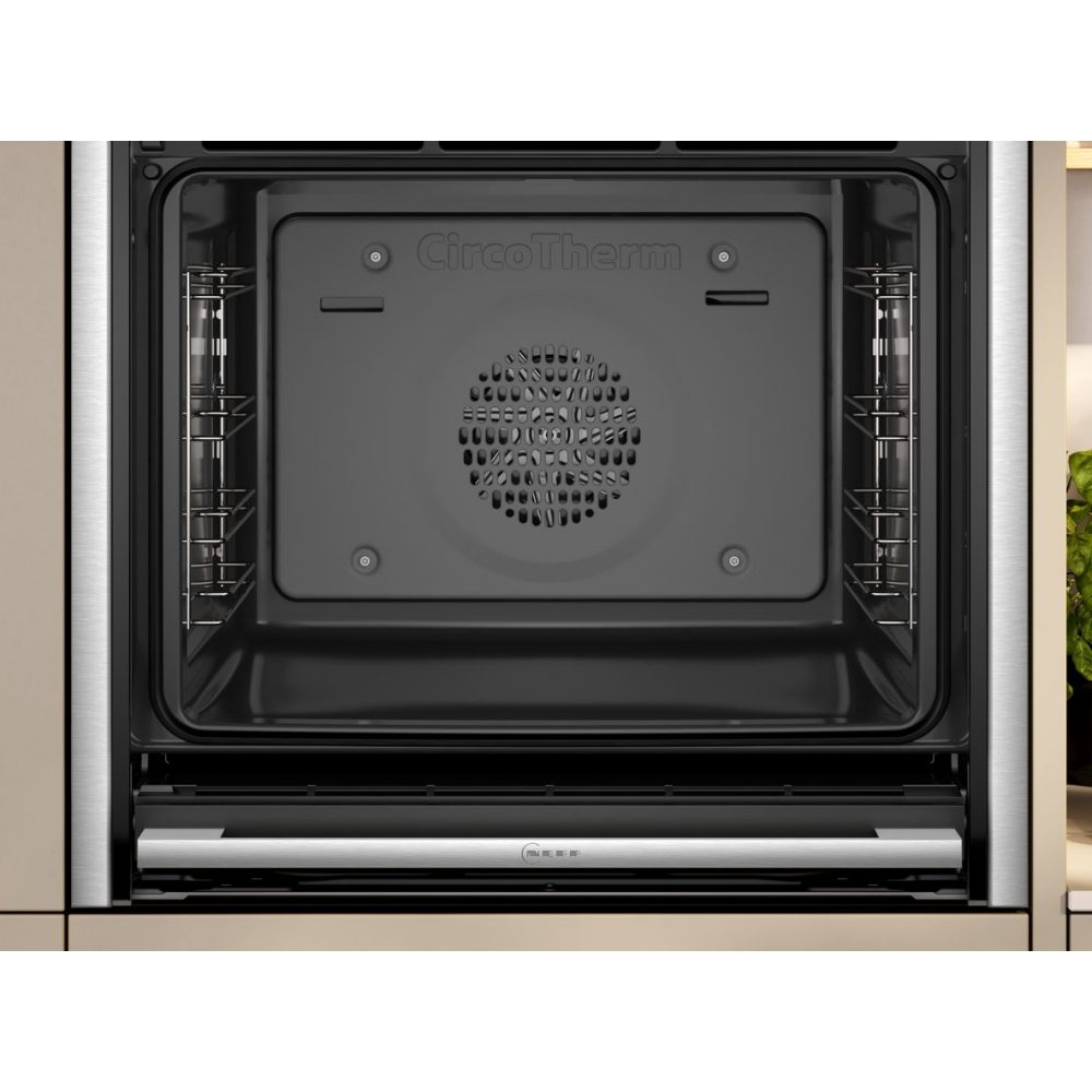 Neff N70 Slide & Hide Multifunction Single Oven B54CR31N0B - Stainless Steel Neff N70 Slide & Hide Multifunction Single Oven B54CR31N0B - Stainless Steel
