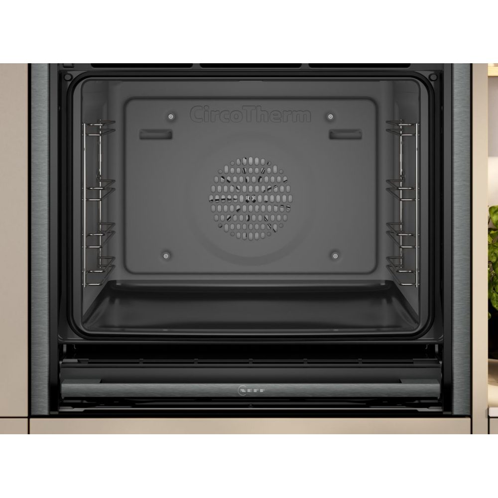 Neff N90 Slide & Hide Multifunction Single Oven B64CS51G0B - Graphite Neff N90 Slide & Hide Multifunction Single Oven B64CS51G0B - Graphite