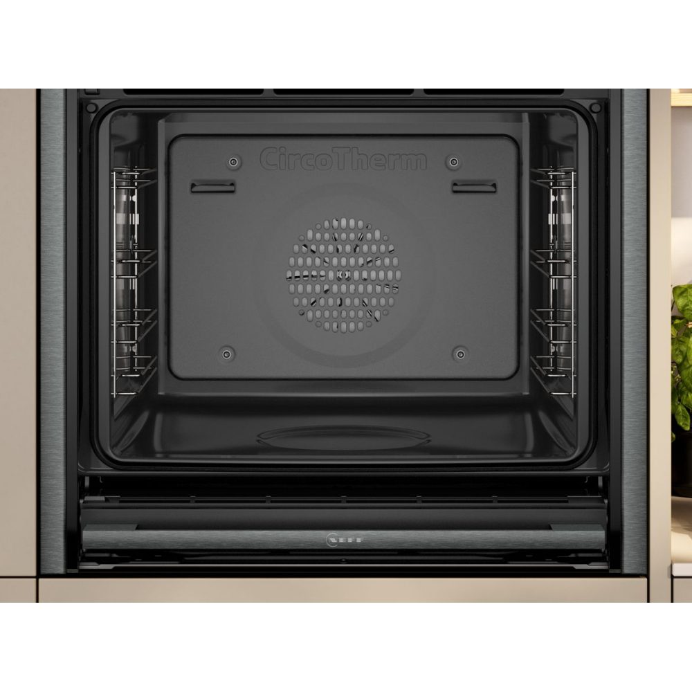 Neff N90 Slide & Hide FullSteam Single Oven B64FS31G0B - Graphite Neff N90 Slide & Hide FullSteam Single Oven B64FS31G0B - Graphite