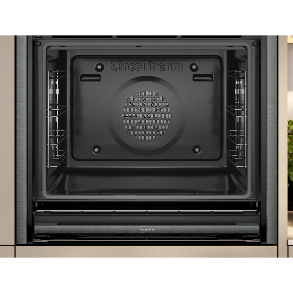 Neff N90 Slide & Hide Pyrolytic VarioSteam Single Oven B64VT73G0B - Graphite Neff N90 Slide & Hide Pyrolytic VarioSteam Single Oven B64VT73G0B - Graphite