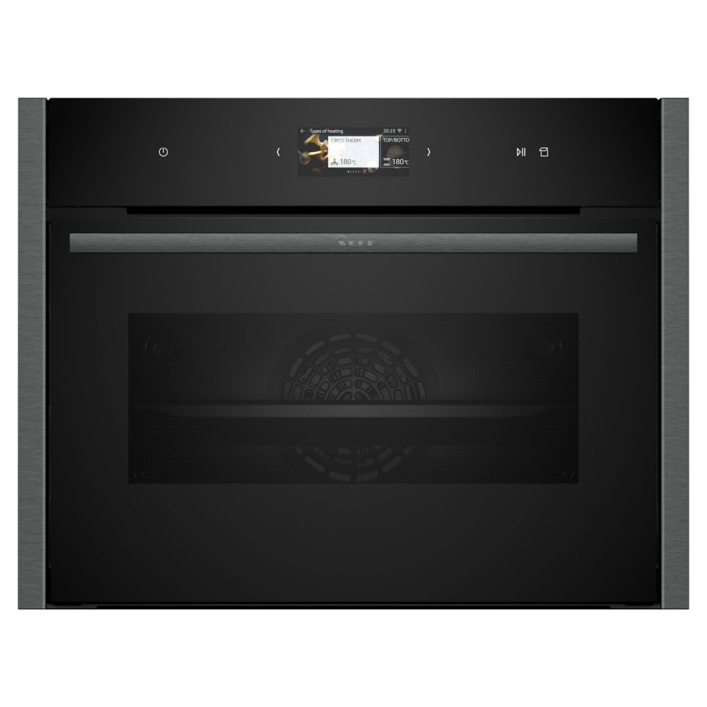 Neff  60cm N90 Compact Steam Combination Oven C24FS31G0B - GRAPHITE