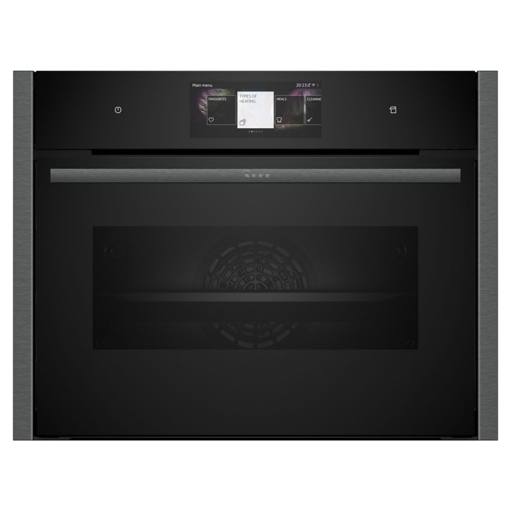 Neff  60cm N90 Compact Steam Combination Oven C24FT53G0B - GRAPHITE