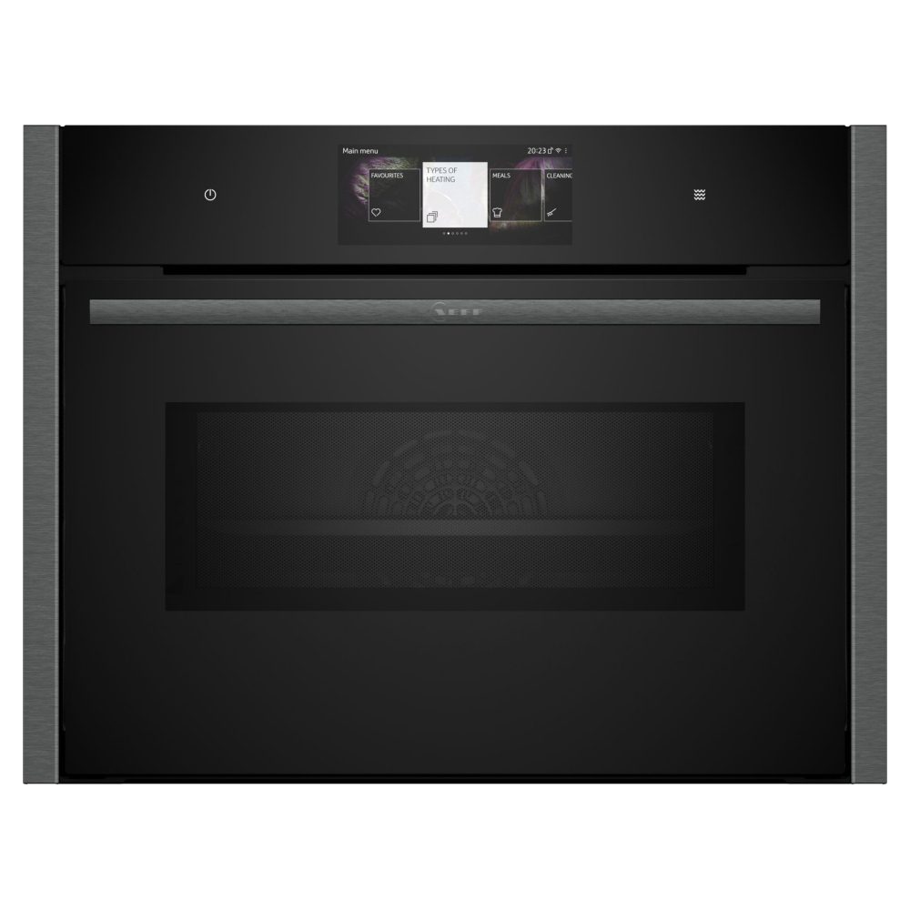 Neff  N90 Pyrolytic Combination Microwave Oven For Tall Housing C24MT73G0B - Graphite