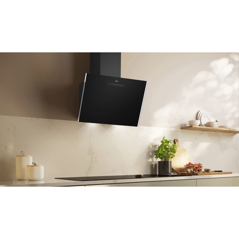 Neff 60cm N30 Angled Chimney Hood D63IDK1S0B - Black Neff 60cm N30 Angled Chimney Hood D63IDK1S0B - Black