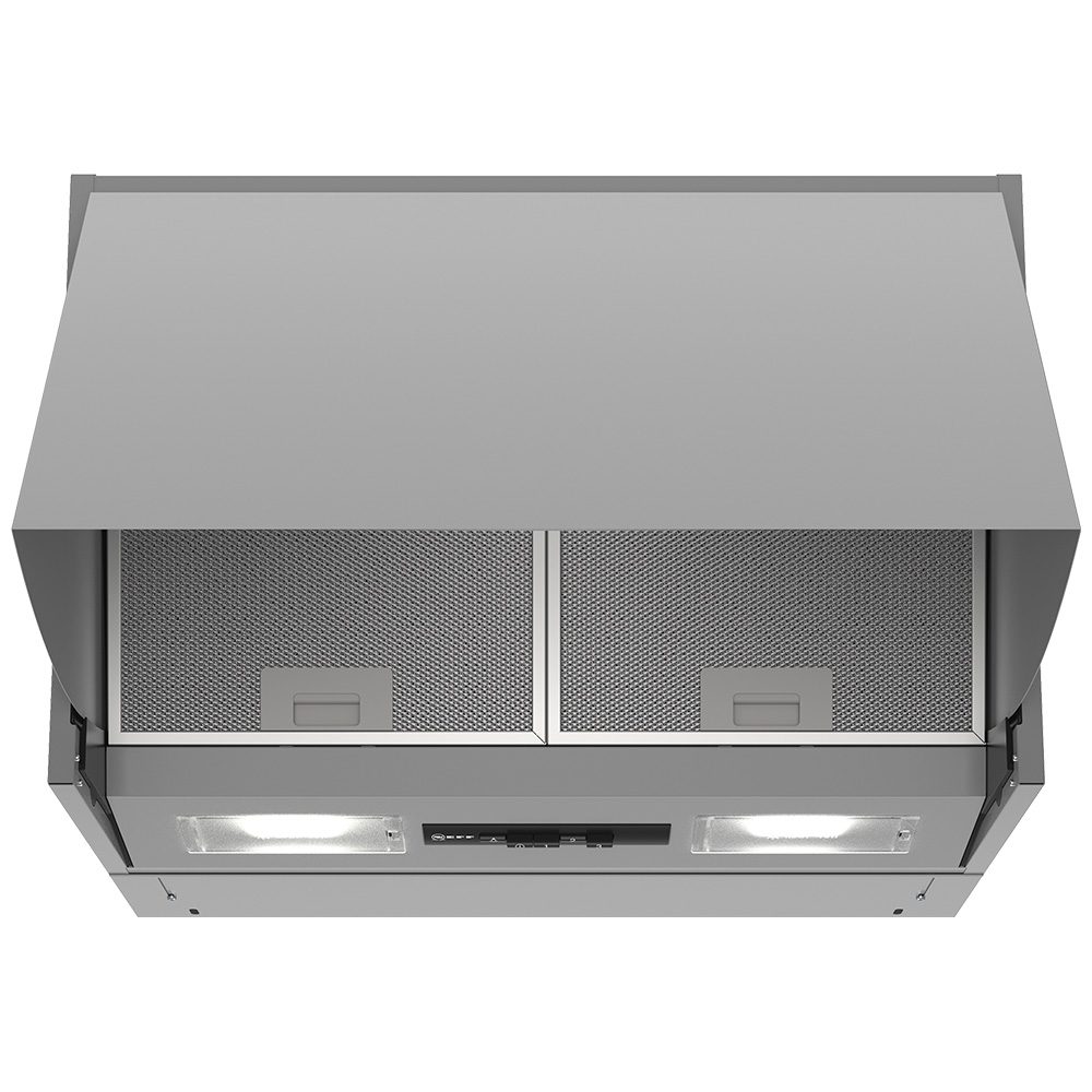 Neff  60cm N30 Integrated Cooker Hood D64MAC1X0B - Silver