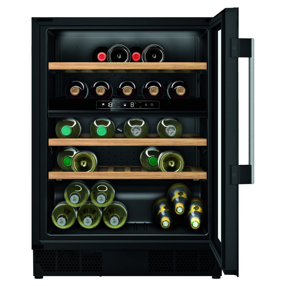 Neff  60cm N70 Undercounter Dual Zone Wine Cooler KU9213HG0G - Black