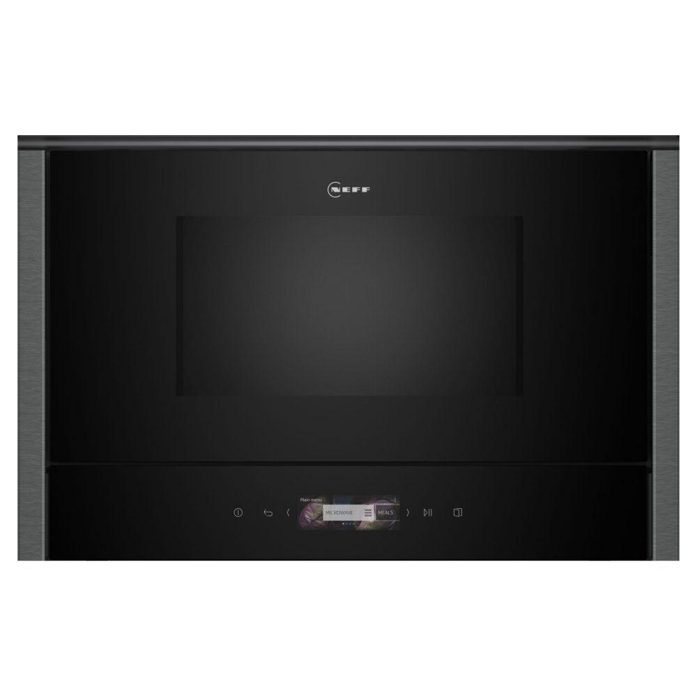 Neff  N70 Built In Microwave For Wall Unit NL4WR21G1B - Graphite