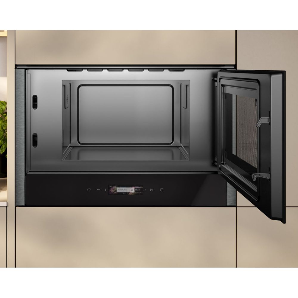 Neff N70 Built In Microwave For Wall Unit NR4WR21G1B - Graphite Neff N70 Built In Microwave For Wall Unit NR4WR21G1B - Graphite