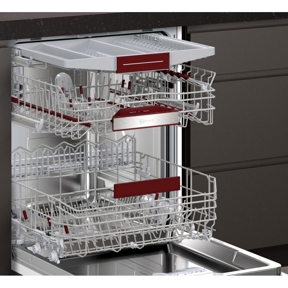 Neff 60cm N50 Fully Integrated Taller Height Dishwasher S295HCX02G Neff 60cm N50 Fully Integrated Taller Height Dishwasher S295HCX02G