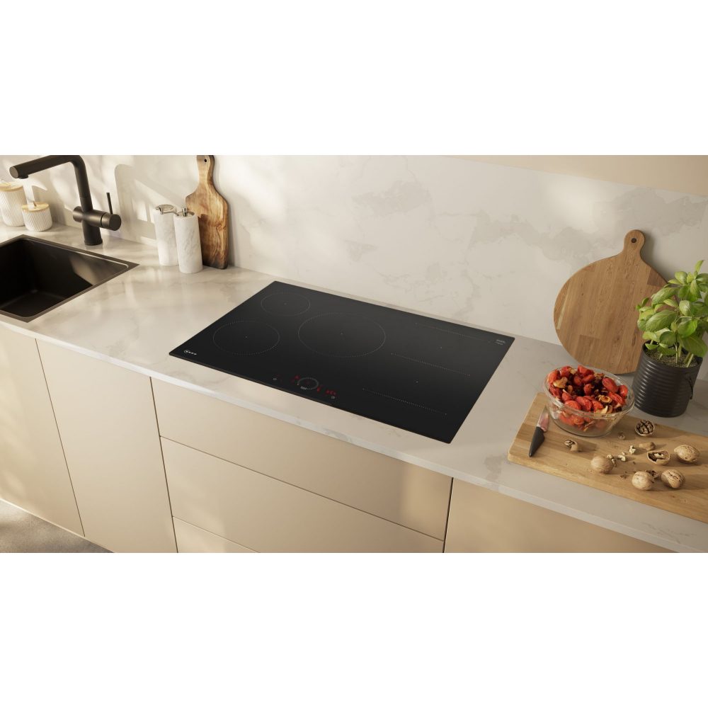 Neff 80cm N70 Frameless CombiZone Induction Hob T58FHW1L0 - Black Neff 80cm N70 Frameless CombiZone Induction Hob T58FHW1L0 - Black