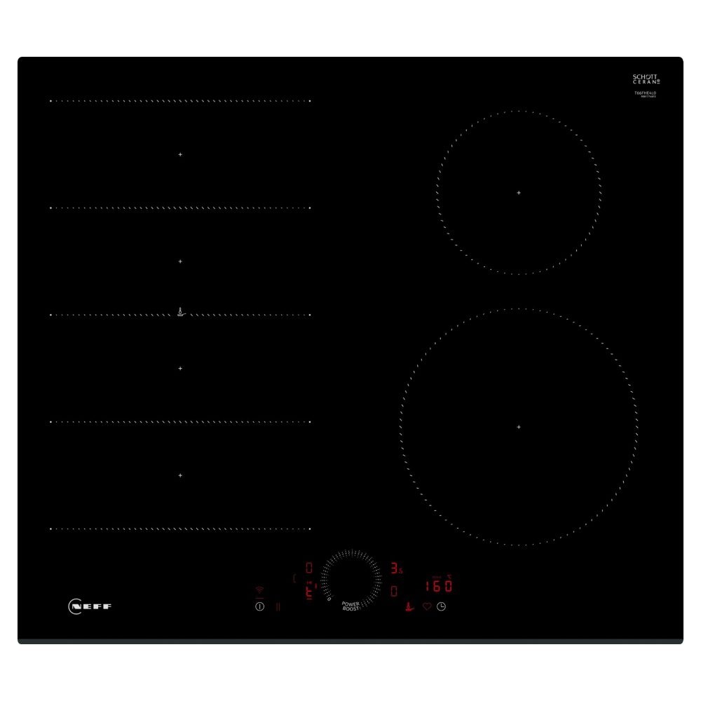 Neff  60cm N70 FlexInduction Hob T66FHE4L0 - Black