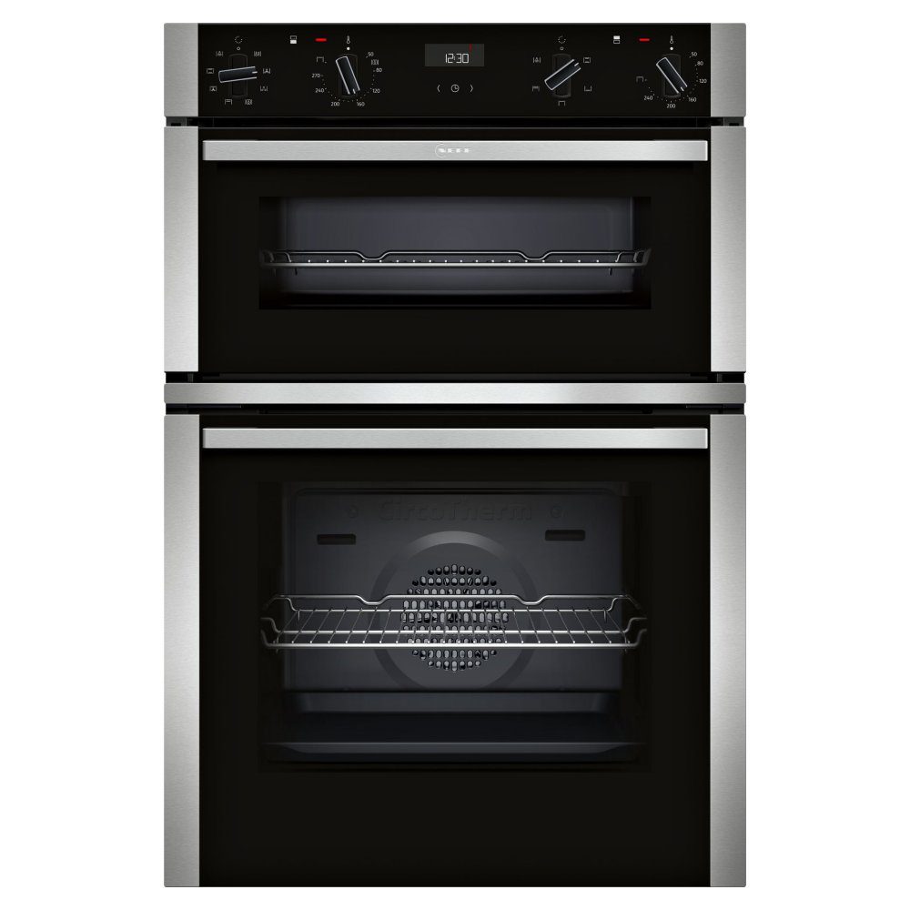 Neff  N50 CircoTherm Built In Double Oven U1ACE2AN3B - Stainless Steel