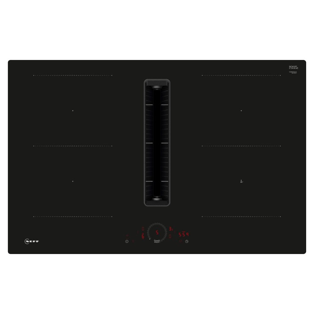 Neff  80cm N70 Air Venting CombiZone Induction Hob V58NHQ4L0 - Black
