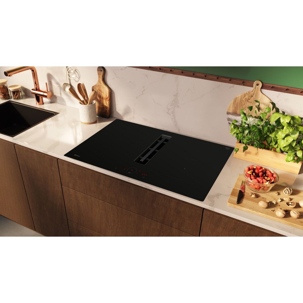 Neff 80cm N70 Flush Fit Air Venting CombiZone Induction Hob V58PHQ4C0 - Black Neff 80cm N70 Flush Fit Air Venting CombiZone Induction Hob V58PHQ4C0 - Black
