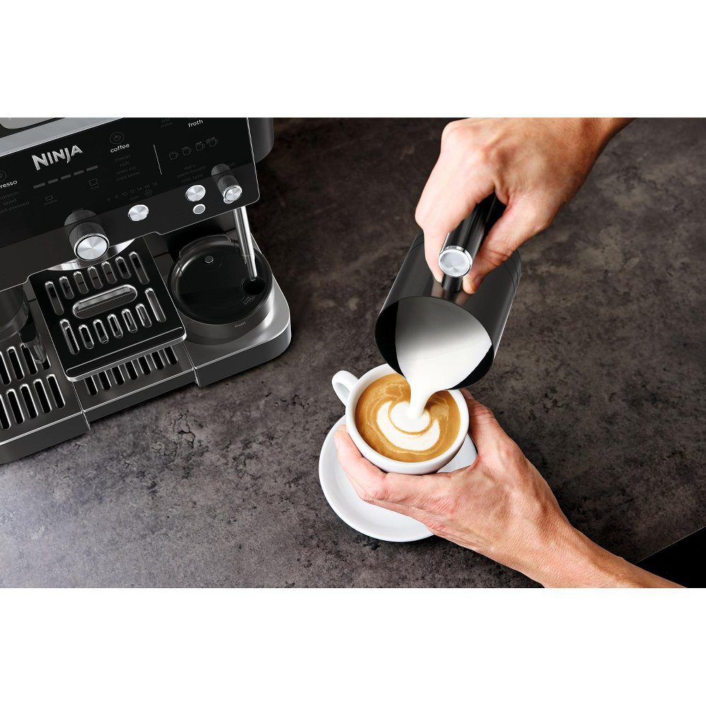 Ninja Freestanding Fully Automatic Coffee Machine ES601UKBK - Black Ninja Freestanding Fully Automatic Coffee Machine ES601UKBK - Black
