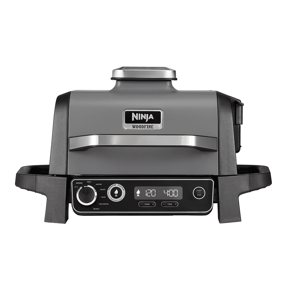 Ninja Ninja Woodfire Electric BBQ Grill & Smoker OG701UK - GREY Ninja Ninja Woodfire Electric BBQ Grill & Smoker OG701UK - GREY