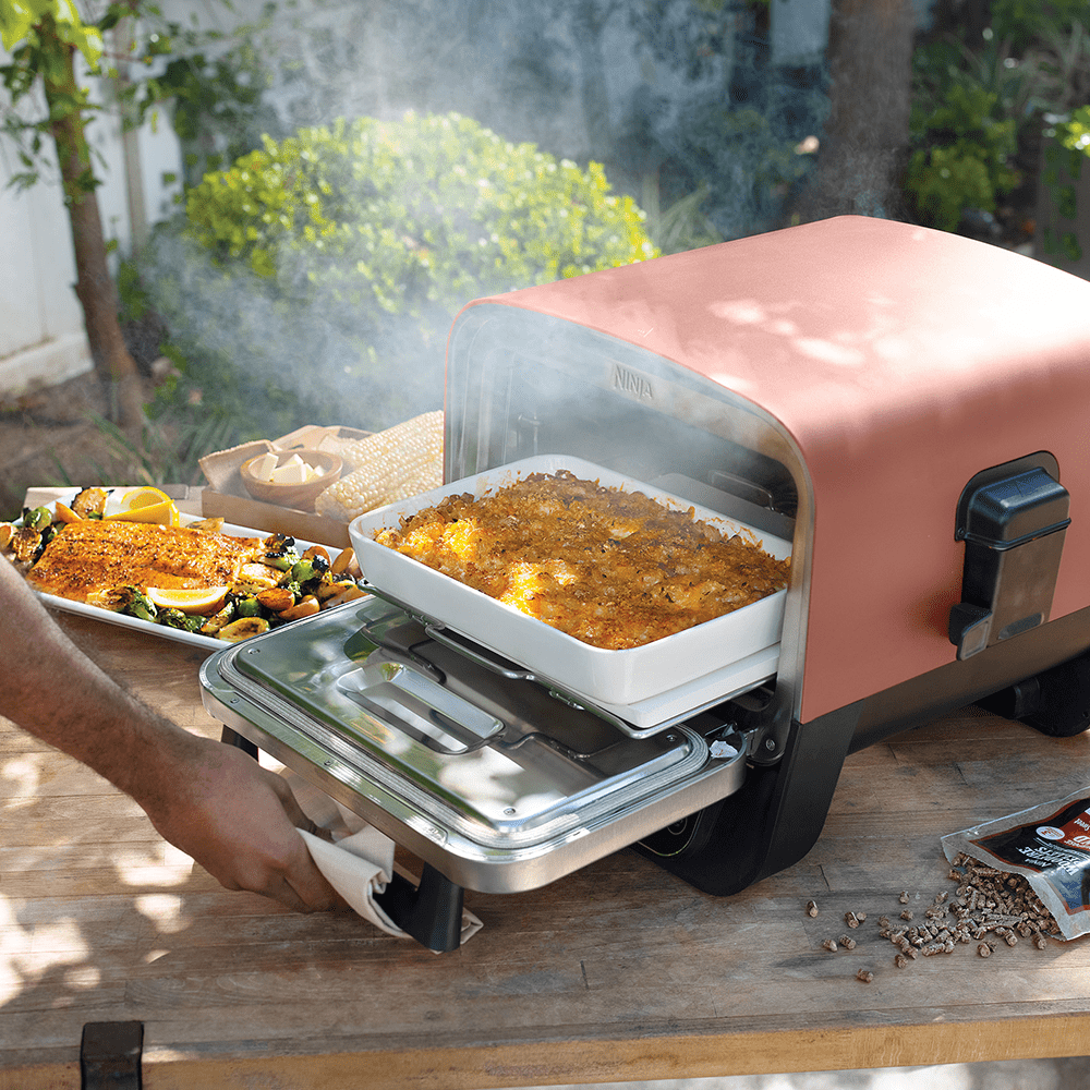 Ninja Ninja Woodfire Electric Outdoor Oven OO101UK - Orange Ninja Ninja Woodfire Electric Outdoor Oven OO101UK - Orange