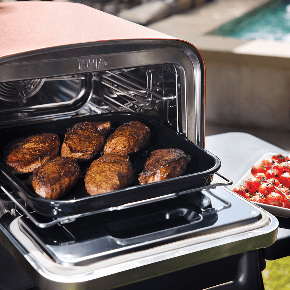Ninja Ninja Woodfire Electric Outdoor Oven OO101UK - Orange Ninja Ninja Woodfire Electric Outdoor Oven OO101UK - Orange