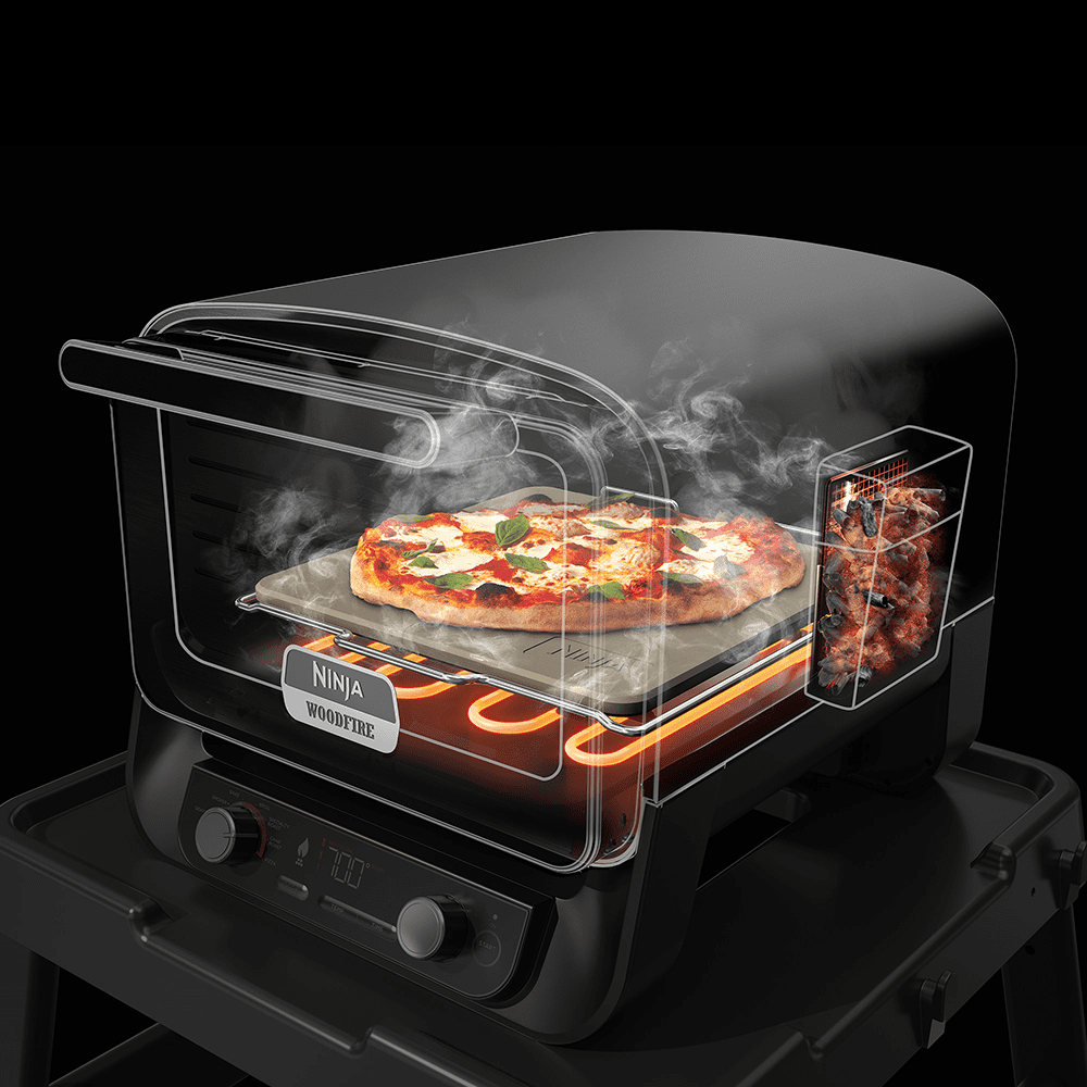 Ninja Ninja Woodfire Electric Outdoor Oven OO101UK - Orange Ninja Ninja Woodfire Electric Outdoor Oven OO101UK - Orange