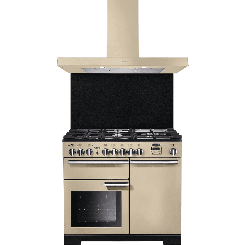 Rangemaster Professional Deluxe 100cm Dual Fuel Range Cooker 97570 PDL100DFFCR/C - Cream Rangemaster Professional Deluxe 100cm Dual Fuel Range Cooker 97570 PDL100DFFCR/C - Cream