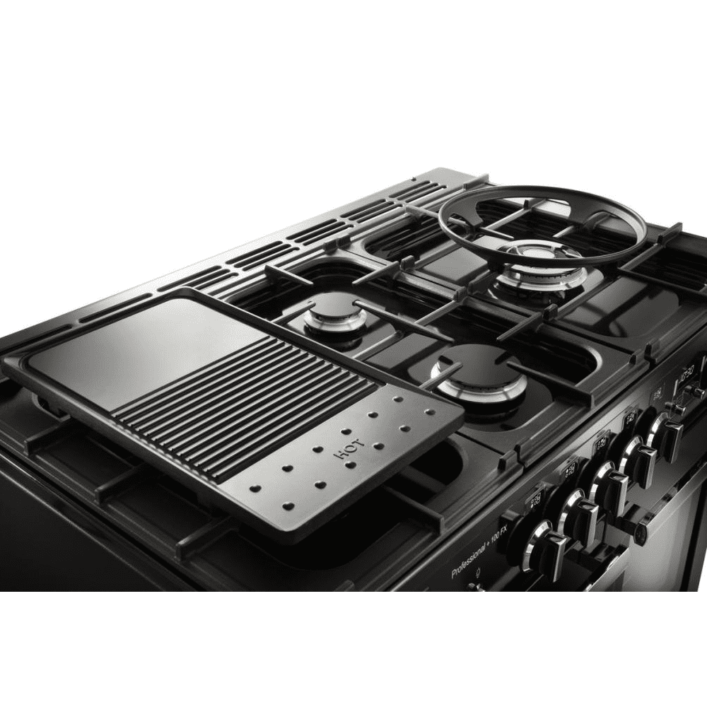 Rangemaster Professional Plus FX 100cm Dual Fuel Range Cooker 123350 PROPL100FXDFFGB/C - Black Rangemaster Professional Plus FX 100cm Dual Fuel Range Cooker 123350 PROPL100FXDFFGB/C - Black