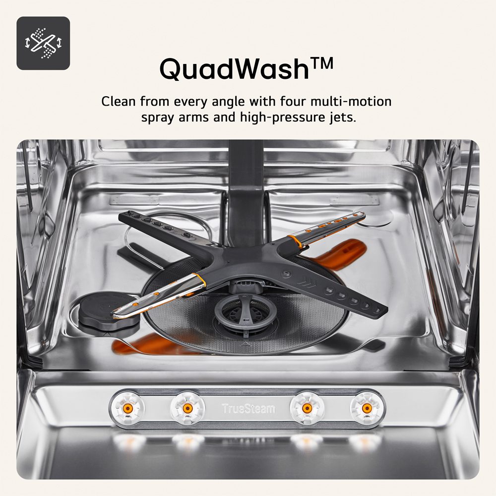 LG 60cm Fully Integrated Dishwasher DB476TXS LG 60cm Fully Integrated Dishwasher DB476TXS