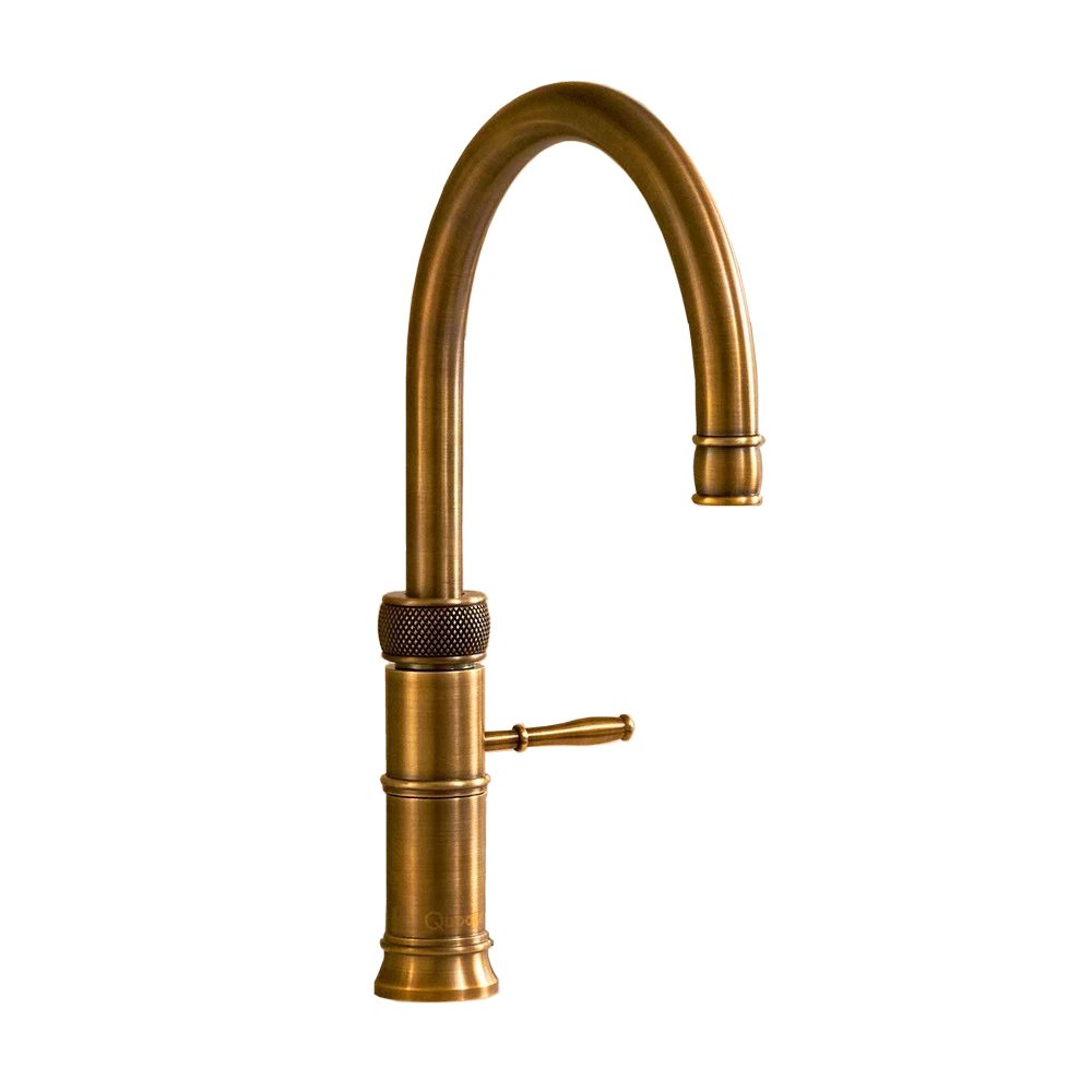 Quooker CFNRPTB Combi Classic Fusion Round 3-in-1 Boiling Water Tap COMBI 2.2 CLASSIC FUSION ROUND PTN - PATINATED BRASS. Quooker CFNRPTB Combi Classic Fusion Round 3-in-1 Boiling Water Tap COMBI 2.2 CLASSIC FUSION ROUND PTN - PATINATED BRASS.