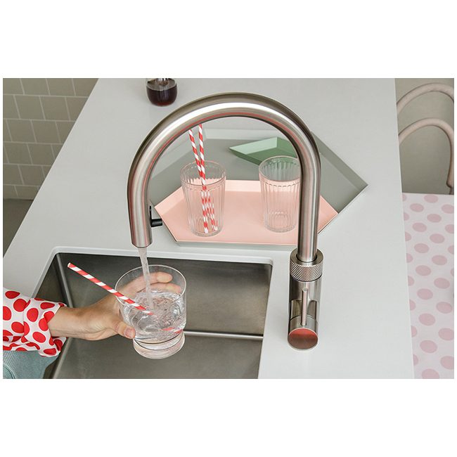 Quooker Filtered Chilled And Sparkling Water Tap Accessory CUBE - Silver Quooker Filtered Chilled And Sparkling Water Tap Accessory CUBE - Silver