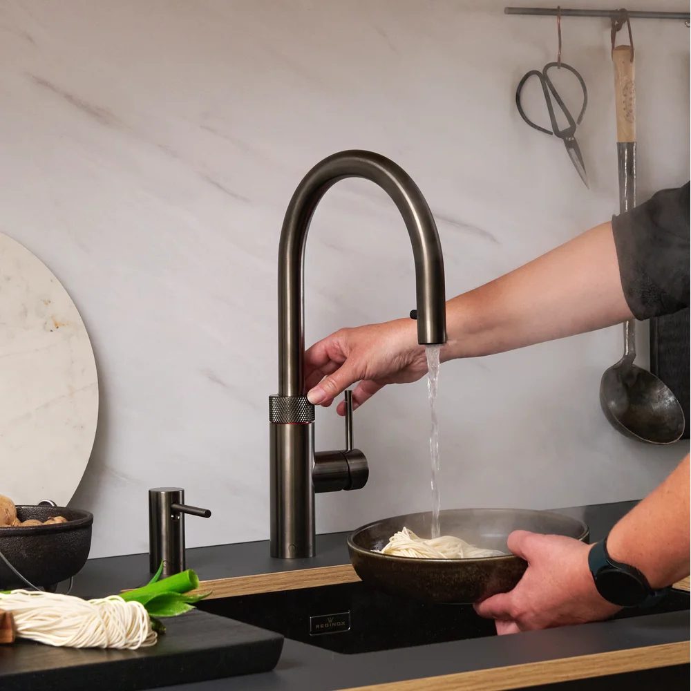 Quooker FXRGME Flex 3-in-1 Boiling Water Tap PRO3 FLEX GUNMETAL - GUNMETAL. Quooker FXRGME Flex 3-in-1 Boiling Water Tap PRO3 FLEX GUNMETAL - GUNMETAL.