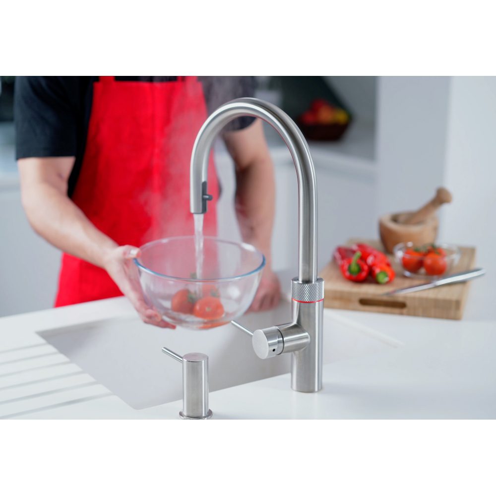 Quooker Combi Flex 3-in-1 Boiling Water Tap COMBI 2.2 FLEX CH FXRCHR - Chrome Quooker Combi Flex 3-in-1 Boiling Water Tap COMBI 2.2 FLEX CH FXRCHR - Chrome