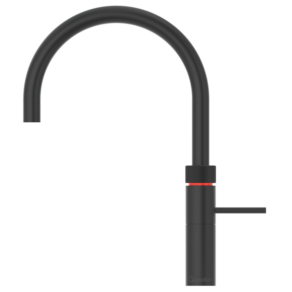 Quooker Combi Fusion Round 3-in-1 Boiling Water Tap COMBI 2.2 FUSION ROUND BLACK FNRBLK - Black