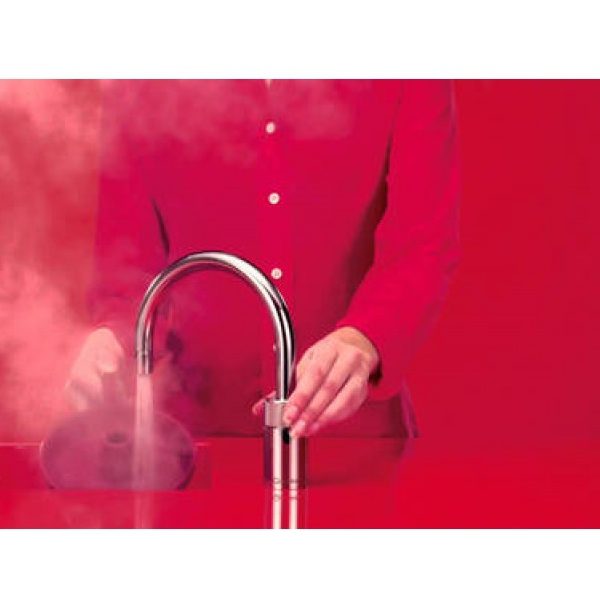 Quooker NSRSST Combi Nordic Round Boiling Water Tap COMBI 2.2 NORDIC ROUND SS - STAINLESS STEEL. Quooker NSRSST Combi Nordic Round Boiling Water Tap COMBI 2.2 NORDIC ROUND SS - STAINLESS STEEL.