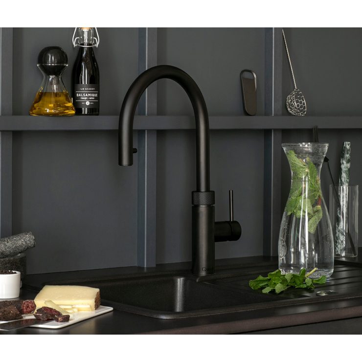 Quooker Combi Flex Boiling Water Tap COMBI 2.2 FLEX BLK FXRBLK  - Black