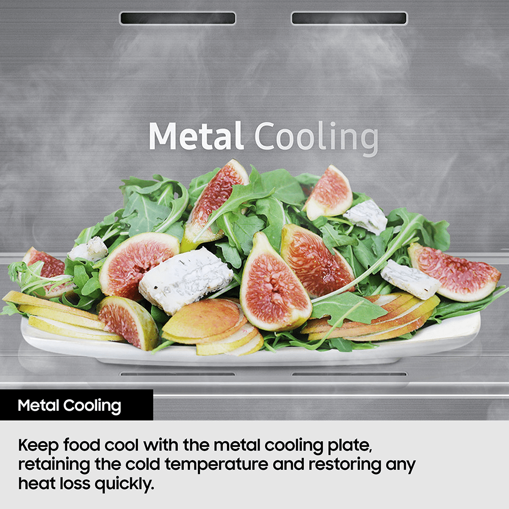 Samsung 60cm Frost Free Fridge Freezer RB34C600ESA/EU - Silver Samsung 60cm Frost Free Fridge Freezer RB34C600ESA/EU - Silver